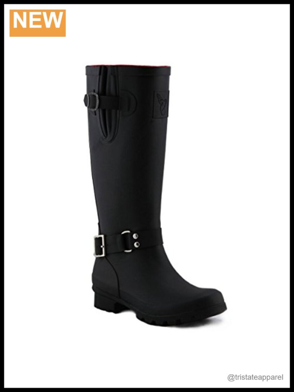 Waterproof Rain Boots Knee High Rubber Garden Shoes with Comfortable Insole